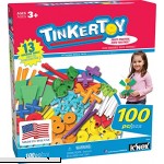 TINKERTOY ‒ 100 Piece Essentials Value Set ‒  Ages 3+ Preschool Education Toy  B00RWNDO5Q